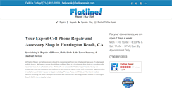Desktop Screenshot of flatlinerepair.com